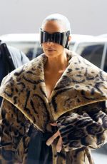 KIM KARDASHIAN Out for Dinner at Costes Restaurant in Paris 03/03/2024