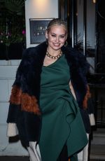 KIMBERLY WYATT Arrives at Gala Night for Cabaret At The Kit Kat Club in London 03/28/2024