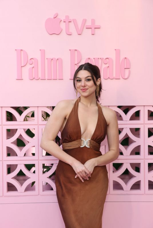 KIRA KOSARIN at Palm Royale Preimiere in Beverly Hills 03/14/2024