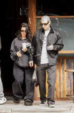 KOURTNEY KARDASHIAN and Travis Barker Out for Breakfast in a Vintage 