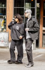 KOURTNEY KARDASHIAN and Travis Barker Out for Breakfast in a Vintage 