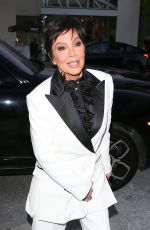 KRIS JENNER Arrives at Kylie Jenner
