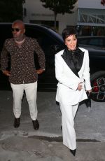 KRIS JENNER Arrives at Kylie Jenner