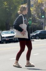 KRISTEN BELL Leaves a Gym in Los Feliz 03/24/2024