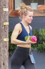 KRISTEN BELL Out for Smoothie in Los Feliz 03/04/2024
