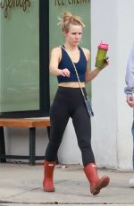 KRISTEN BELL Out for Smoothie in Los Feliz 03/04/2024