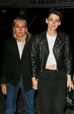 KRISTEN STEWART and DYLAN MEYER Return Home After a Day of Movie Promos 03/12/2024