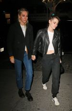 KRISTEN STEWART and DYLAN MEYER Return Home After a Day of Movie Promos 03/12/2024