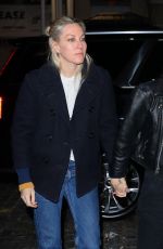 KRISTEN STEWART and DYLAN MEYER Return Home After a Day of Movie Promos 03/12/2024