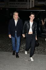 KRISTEN STEWART and DYLAN MEYER Return Home After a Day of Movie Promos 03/12/2024