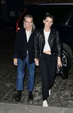 KRISTEN STEWART and DYLAN MEYER Return Home After a Day of Movie Promos 03/12/2024