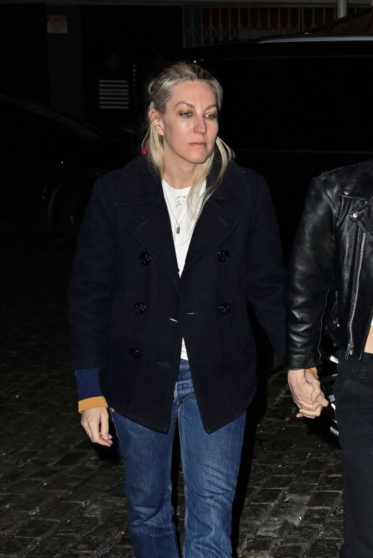 KRISTEN STEWART and DYLAN MEYER Return Home After a Day of Movie Promos 03/12/2024