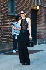 KRISTEN STEWART Arrives at Ed Sullivan Theater in New York 03/11/2024
