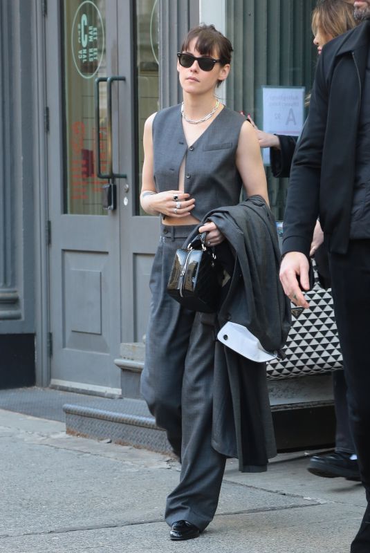 KRISTEN STEWART Out Promotes Love Lies Bleeding in New York 03/11/2024