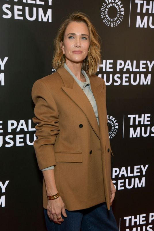 KRISTEN WIIG at A Night With Apple TV+’s Palm Royale in New York 03/26/2024