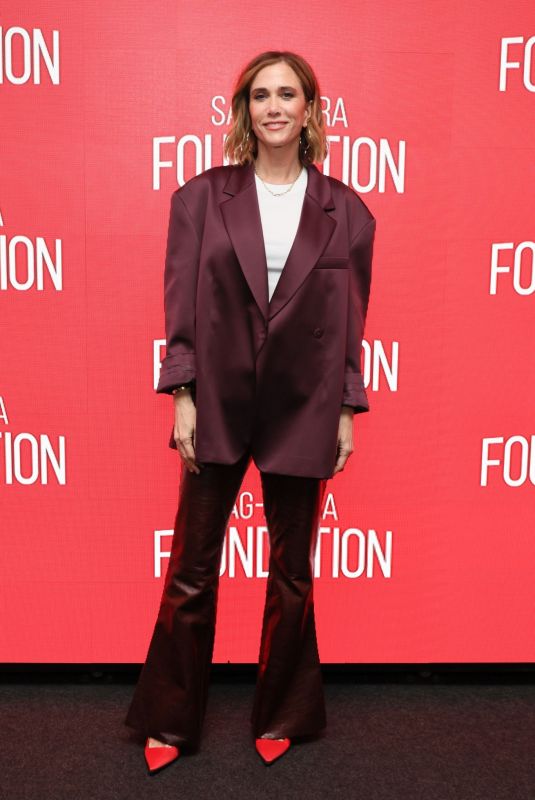 KRISTEN WIIG at SAG-AFTRA Foundation Conversations Palm Royale in New York 03/21/2024