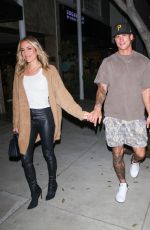 KRISTIN CAVALLARI on a Late Dinner Date at Sugarfish in Beverly Hills 03/23/2024