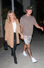 KRISTIN CAVALLARI on a Late Dinner Date at Sugarfish in Beverly Hills 03/23/2024