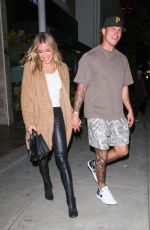 KRISTIN CAVALLARI on a Late Dinner Date at Sugarfish in Beverly Hills 03/23/2024