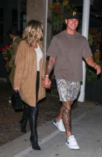 KRISTIN CAVALLARI on a Late Dinner Date at Sugarfish in Beverly Hills 03/23/2024