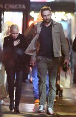 KRISTIN CHENOWETH and Josh Bryant Out for Dinner Date at Via Carota in New York 03/05/2024