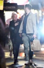 KRISTIN CHENOWETH and Josh Bryant Out for Dinner Date at Via Carota in New York 03/05/2024