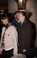 KRISTINE FROSETH Leaves Her Hotel in Paris 03/04/2024