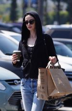 KRYSTEN RITTER Out for Coffee and Groceries in Studio City 03/22/2024