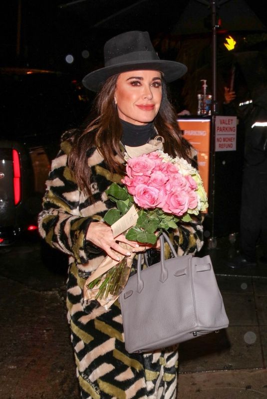 KYLE RICHARDS and MORGAN WADE Out for Dinner Date at Chateau Marmont 03/06/2024