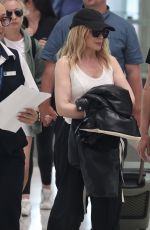 KYLIE MINOGUE Arrives in Sydney 03/24/2024