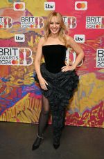 KYLIE MINOGUE at Brit Awards 2024 at O2 Arena in London 03/02/2024