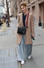 KYRA SEDGWICK Leaves The View in New York 03/27/2024