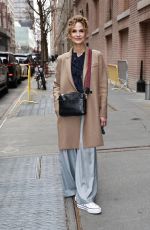 KYRA SEDGWICK Leaves The View in New York 03/27/2024