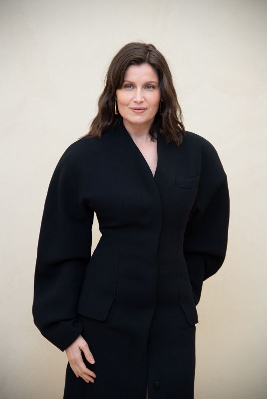 LAETITIA CASTA at PFW Simon Jacquemus Medal Photocall in Paris 03/02/2024