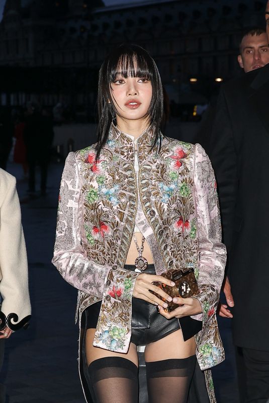 LALISA MANOBAL at Louis Vuitton Womenswear FW24-25 Fashion Show at Paris Fashion Week 03/05/2024