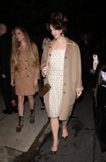 LANA DEL REY Arrive at Pre-Oscars Party at Mr. Chow in Beverly Hills 03/07/2024