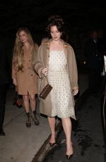 LANA DEL REY Arrive at Pre-Oscars Party at Mr. Chow in Beverly Hills 03/07/2024