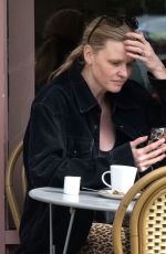 LARA STONE Out with Her Friends at a Cafe in London 03/21/2024