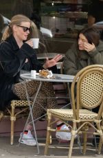LARA STONE Out with Her Friends at a Cafe in London 03/21/2024