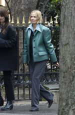 LARA WORTHINGTON Shopping at Bottega Veneta, Prada and Alaia Avenue Montaigne in Paris 02/29/2024