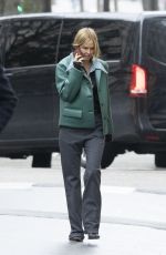 LARA WORTHINGTON Shopping at Bottega Veneta, Prada and Alaia Avenue Montaigne in Paris 02/29/2024