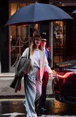 LAURA DERN Leaves Her Hotel in London 03/26/2024