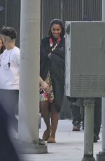 LAURA HARRIER on the Set of Michael Jackson Biopic Movie Michael in Los Angeles 03/02/2024