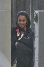 LAURA HARRIER on the Set of Michael Jackson Biopic Movie Michael in Los Angeles 03/02/2024