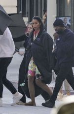LAURA HARRIER on the Set of Michael Jackson Biopic Movie Michael in Los Angeles 03/02/2024