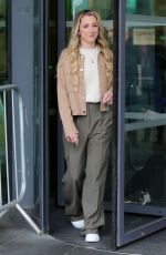 LAURA KENNY Leaves BBC Breakfast Studios in Salford 03/18/2024
