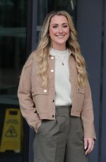 LAURA KENNY Leaves BBC Breakfast Studios in Salford 03/18/2024