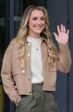 LAURA KENNY Leaves BBC Breakfast Studios in Salford 03/18/2024