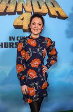 LAURA TOBIN at Kung Fu Panda 4 UK Gala Screening at VUE West End in London 03/24/2024