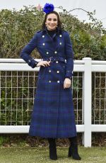 LAURA WTIGHT Arrives at Style Wednesday at Cheltenham Festival 2024 in Gloucestershire 03/13/2024